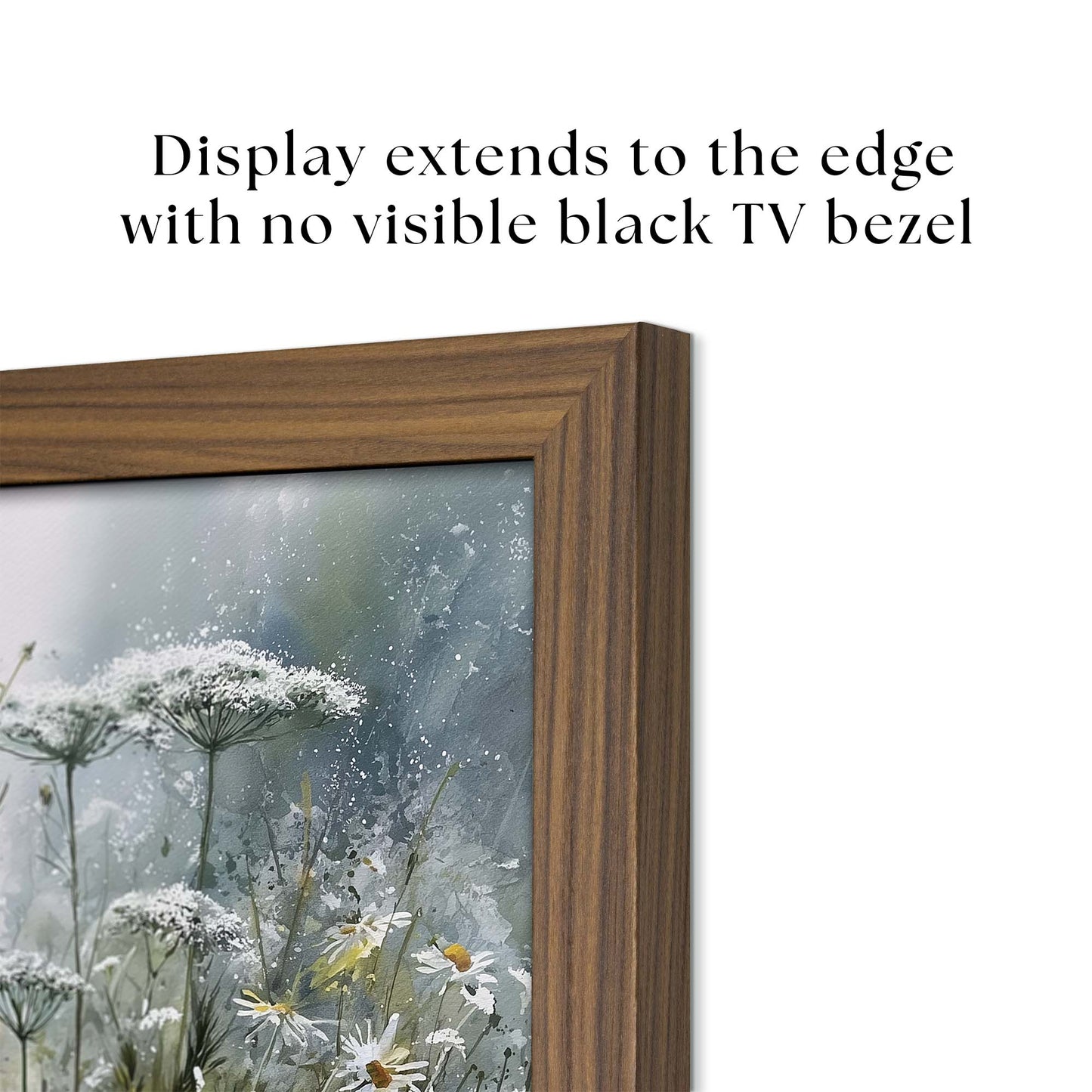 Thin Walnut TV frame