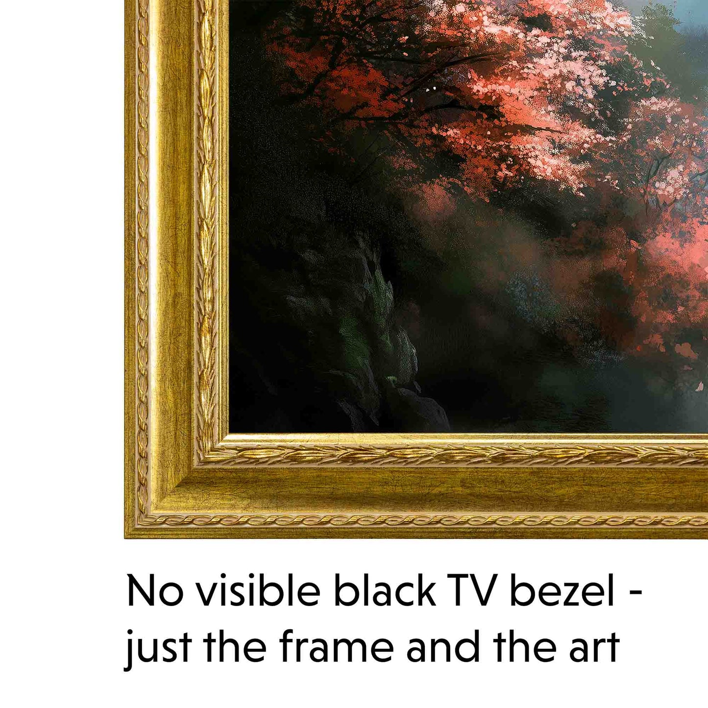 Classic Ornate Gold TV Frame