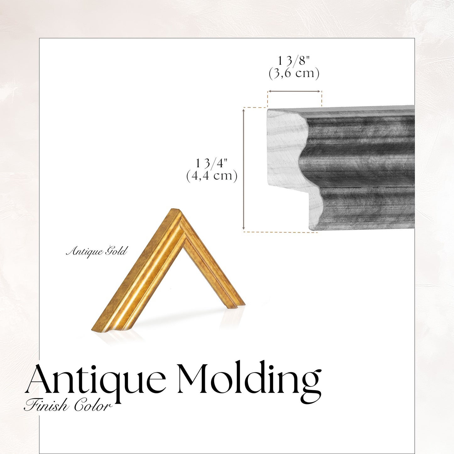 Thin Metallic TV Frame Samples