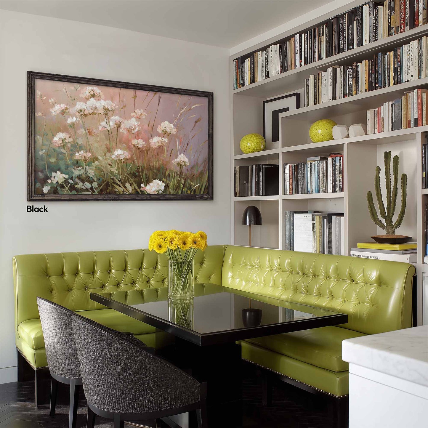 Farbenfroher Rahmen für Samsung The Frame TV, TV-Blende aus Hartholz im Distressed-Stil für Ihre TV-Kunst, TV-Rahmengrößen 32, 43, 50, 55, 65, 75, 85 Zoll