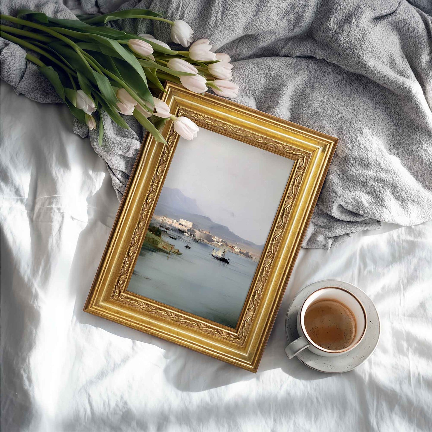 Ornate Gold Contemporary Classic Picture Frame