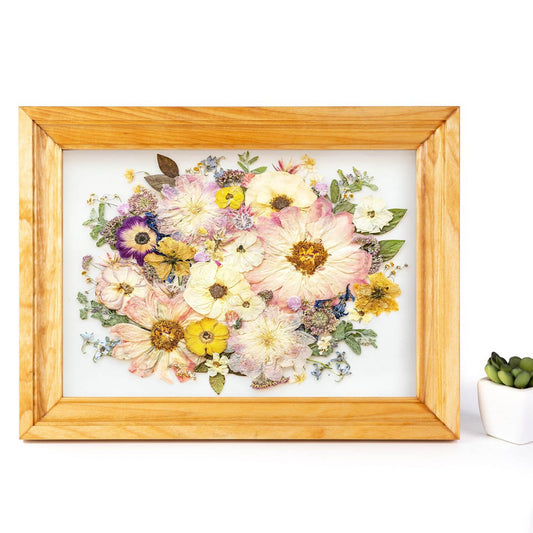 Natürlicher Bilderrahmen im Vintage-Design aus massivem Birkenholz