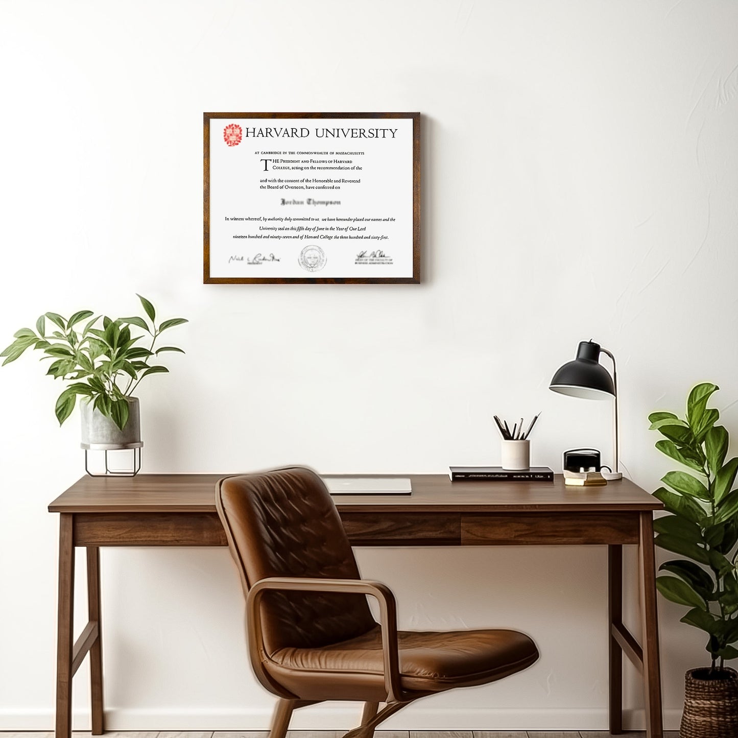 Cadre photo à bords super fins, couleur unie de votre choix dans un style minimaliste.