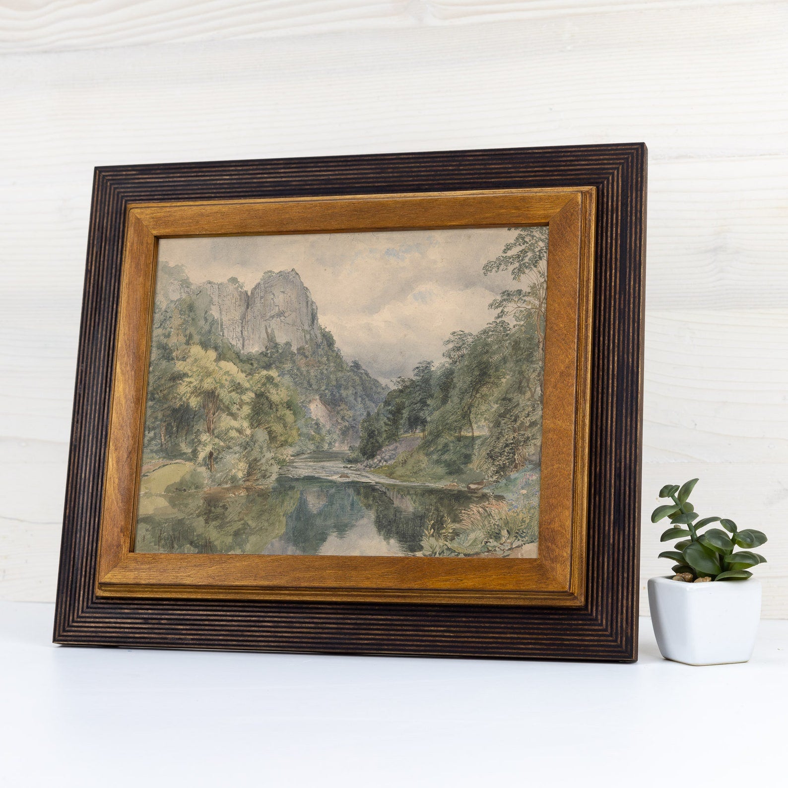 Walnut Brown and Honey Brown baltic birch picture frame for art photography, custom sizes, made from high quality durable materials, perfect for gallery walls. Double Black Custom Picture Frame, Handmade Wooden Photo Frame, Black Poster Frame, Contemporary style A1 A3 A5 4x6 9x12 16x20 18x24 36x40