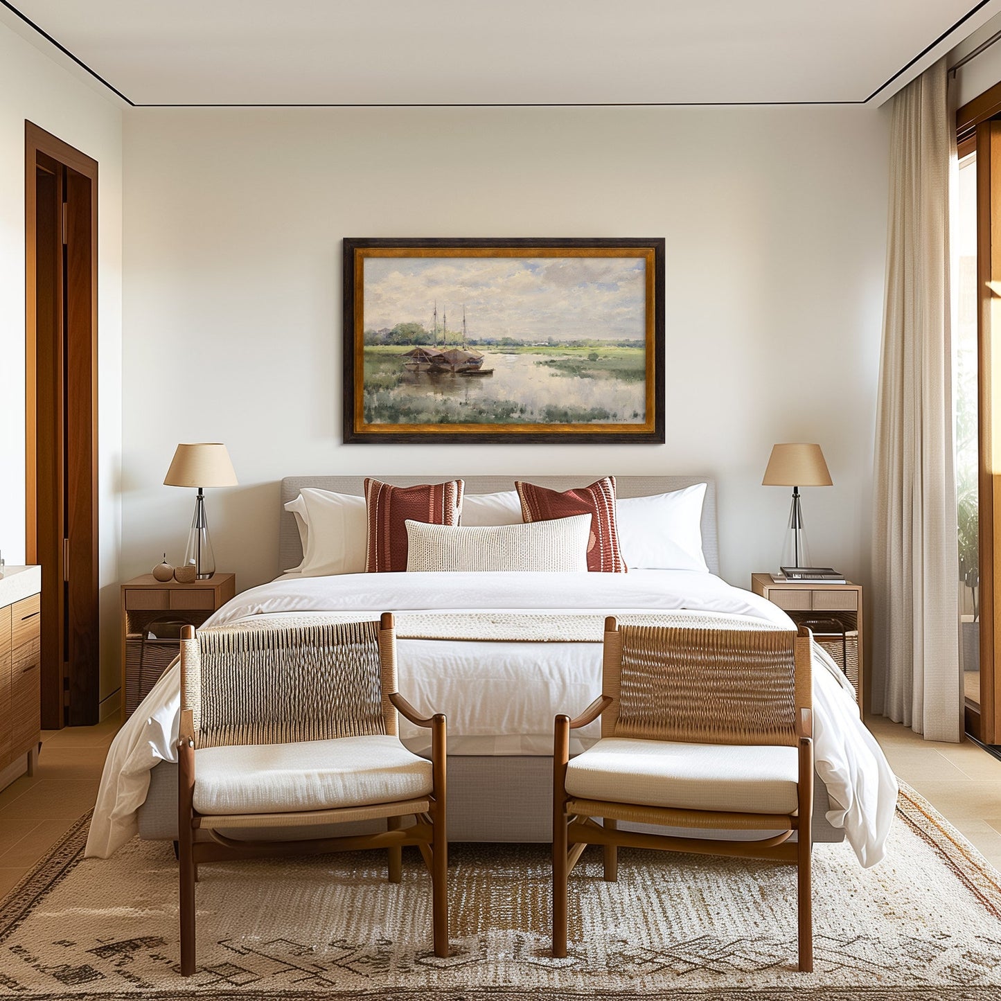 Walnut Brown and Honey Brown baltic birch picture frame for art photography, custom sizes, made from high quality durable materials, perfect for gallery walls. Double Black Custom Picture Frame, Handmade Wooden Photo Frame, Black Poster Frame, Contemporary style A1 A3 A5 4x6 9x12 16x20 18x24 36x40