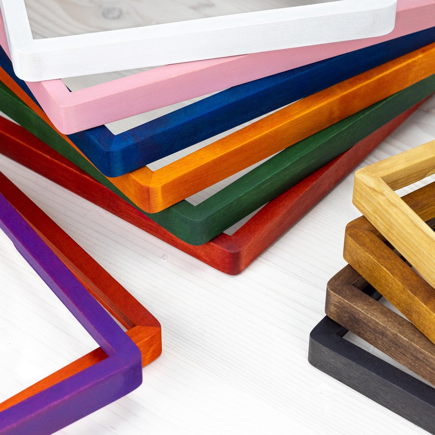 Round Corner Thin Edge Picture Frame 14mm