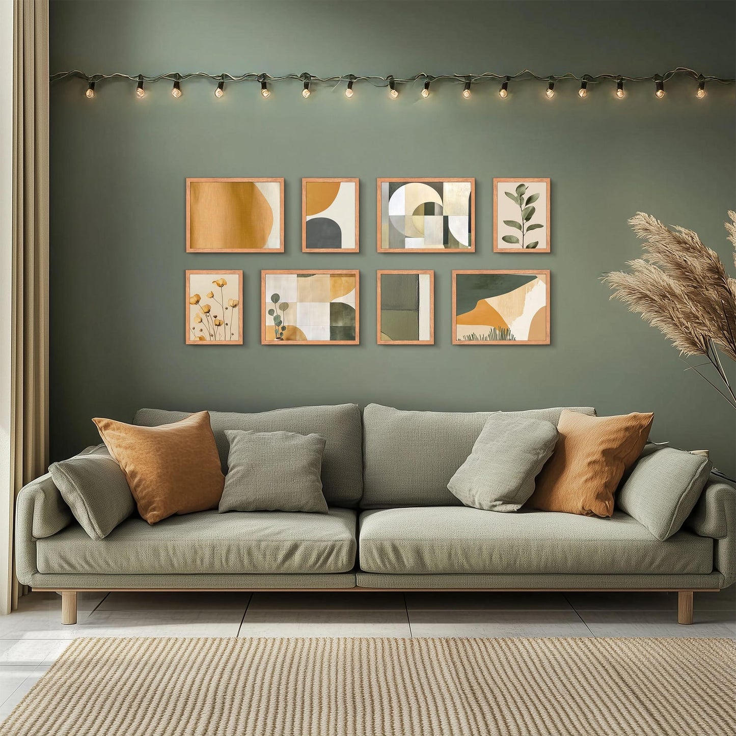 Super Slim Cherry Hardwood Picture Frame 1/2 Thin Edge