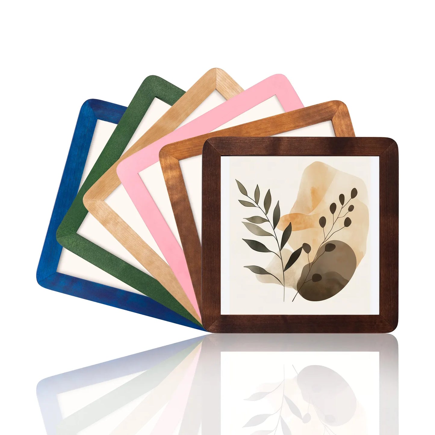 Picture frames In multi colors made from high quality wood