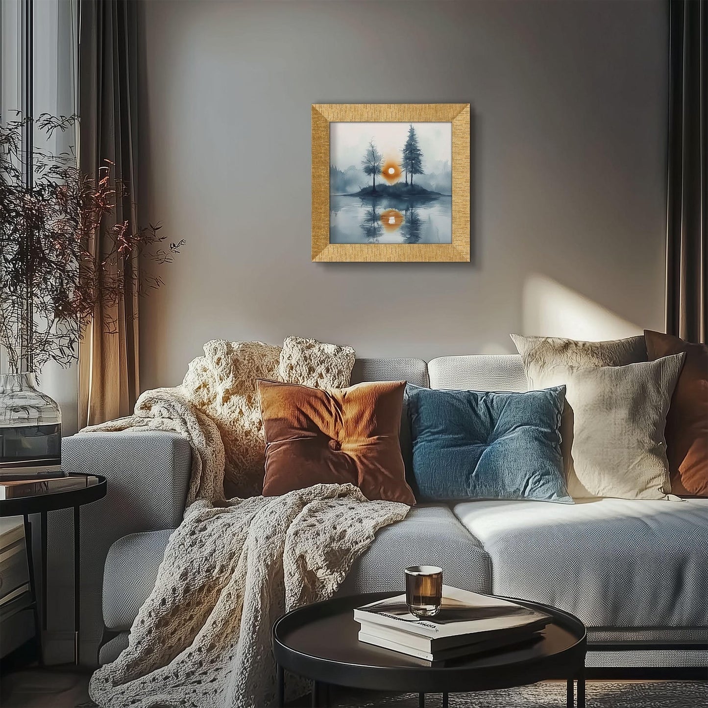 Modern Gold Picture Frame