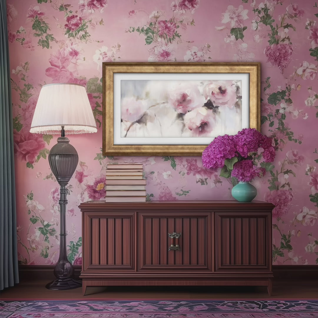 Matte Gold Metallic Tv Frame for Samsung The Frame, Gold Hisense Tv Frame, Gold Frame Tv Bezel for TCL NXTFrame 32 43 50 55 65 75 85 inch