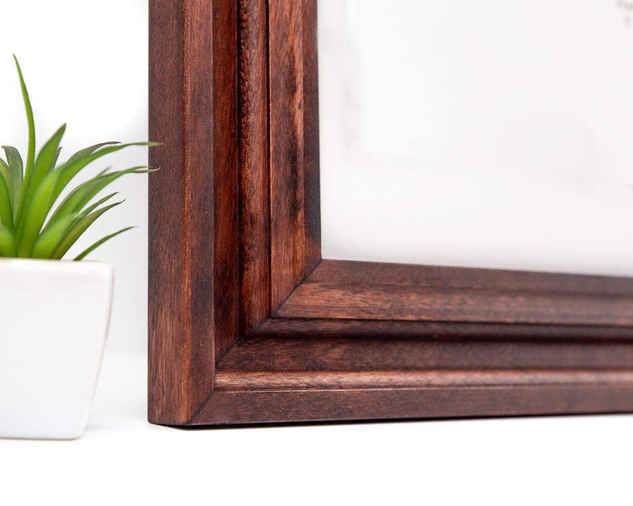 Warm, gallery ready solid birch picture frame. Elegant Antique Style Wooden Gallery Frame, Superior Flat Picture Frame, Custom Size A4, A3, 8x10, 9x12, 11x14, 11x17, 18x24, 16x20, 24x18