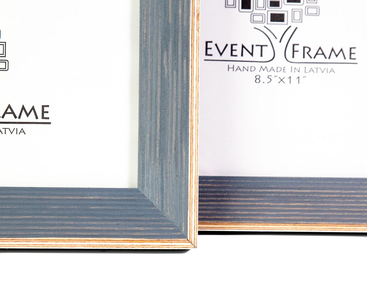 Grey Wood Picture Frame, Hand Painted Artwork frames, Rustic Home Decor, Square 5x5 Photo Frame, Any Size A5 A4 4x6, 5x7, 8.5x11, 8x10, 8x12