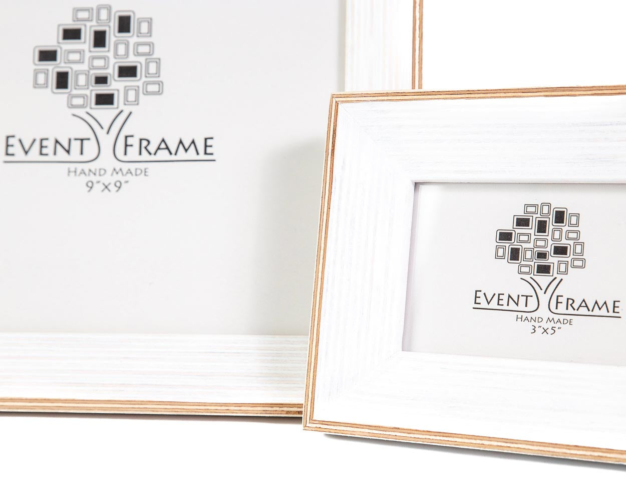 Classic White Picture Frame, Handmade From Birch Plywood, Wedding Photo frame, Any Custom Sizes 8x10, 11x14, 20x30, 16x20, 18x24, A1 A2 A3