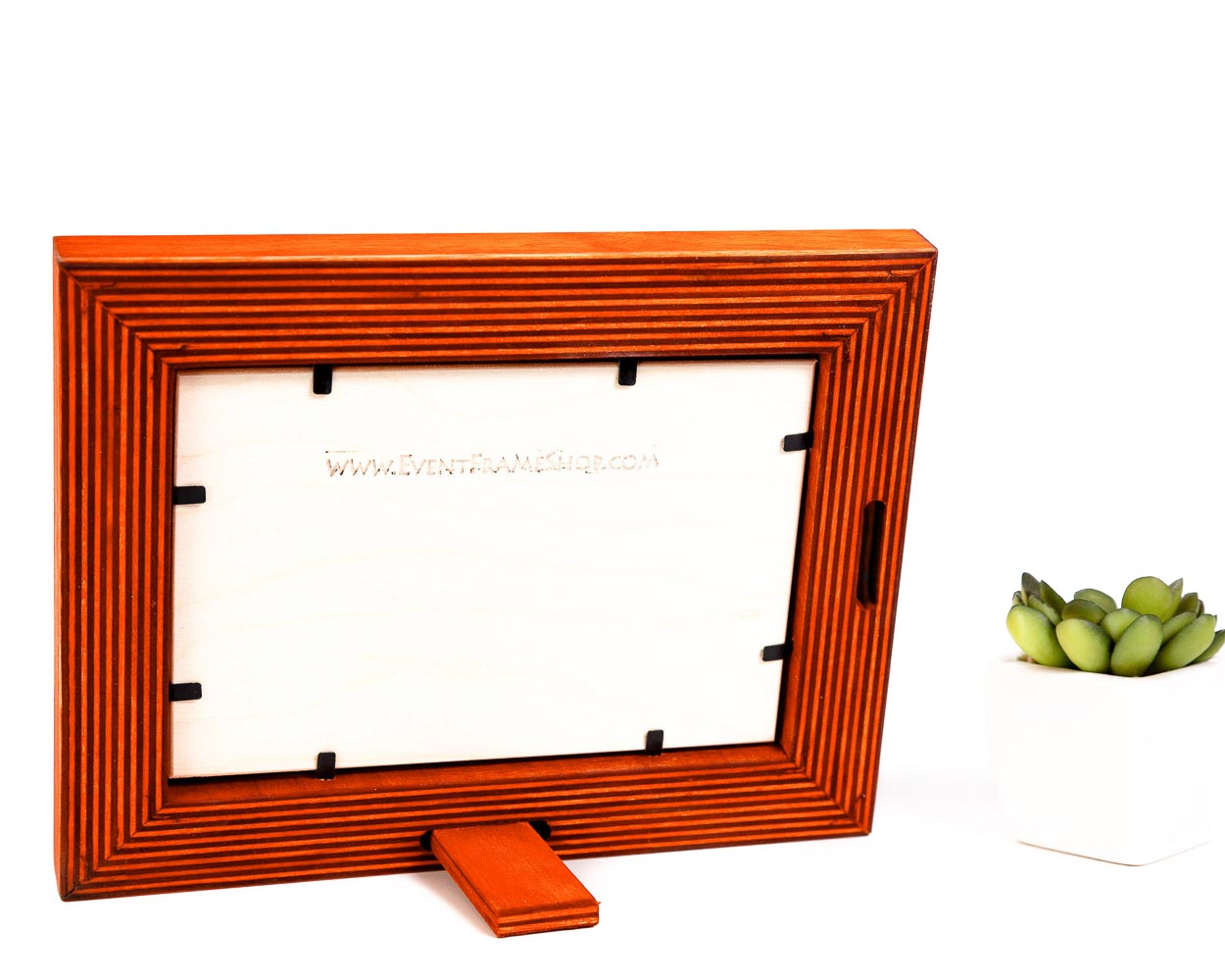 Handmade Orange Picture Frame, Wooden Photo Frame, Birch Wood Frame 4x4 4x6 5x7 5.5x8.5 6x6 6x8 7x7 7x9 8x8 8x10 9x9 10x10 8x12 11x14 32x40