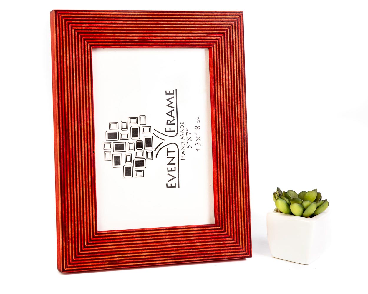 Red + White Custom Wooden Frame, Double Color Photo Frame, Modern Wall Frame, Custom Size Poster Frame A1 A3 A4 8x8 12x18 18x24 20x30 24x36