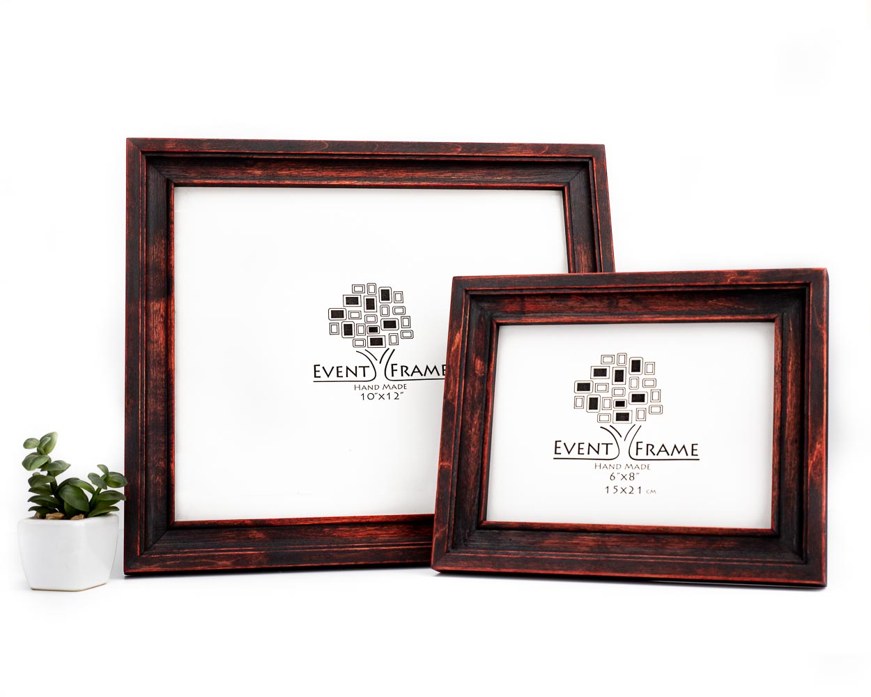 Reddish Black Shabby Chic Picture Frame, Hand Distressed Gallery Wall Frame, Custom Size Photo Frame A1, A2, A3, 11x14, 16x20, 18x24, 24x36