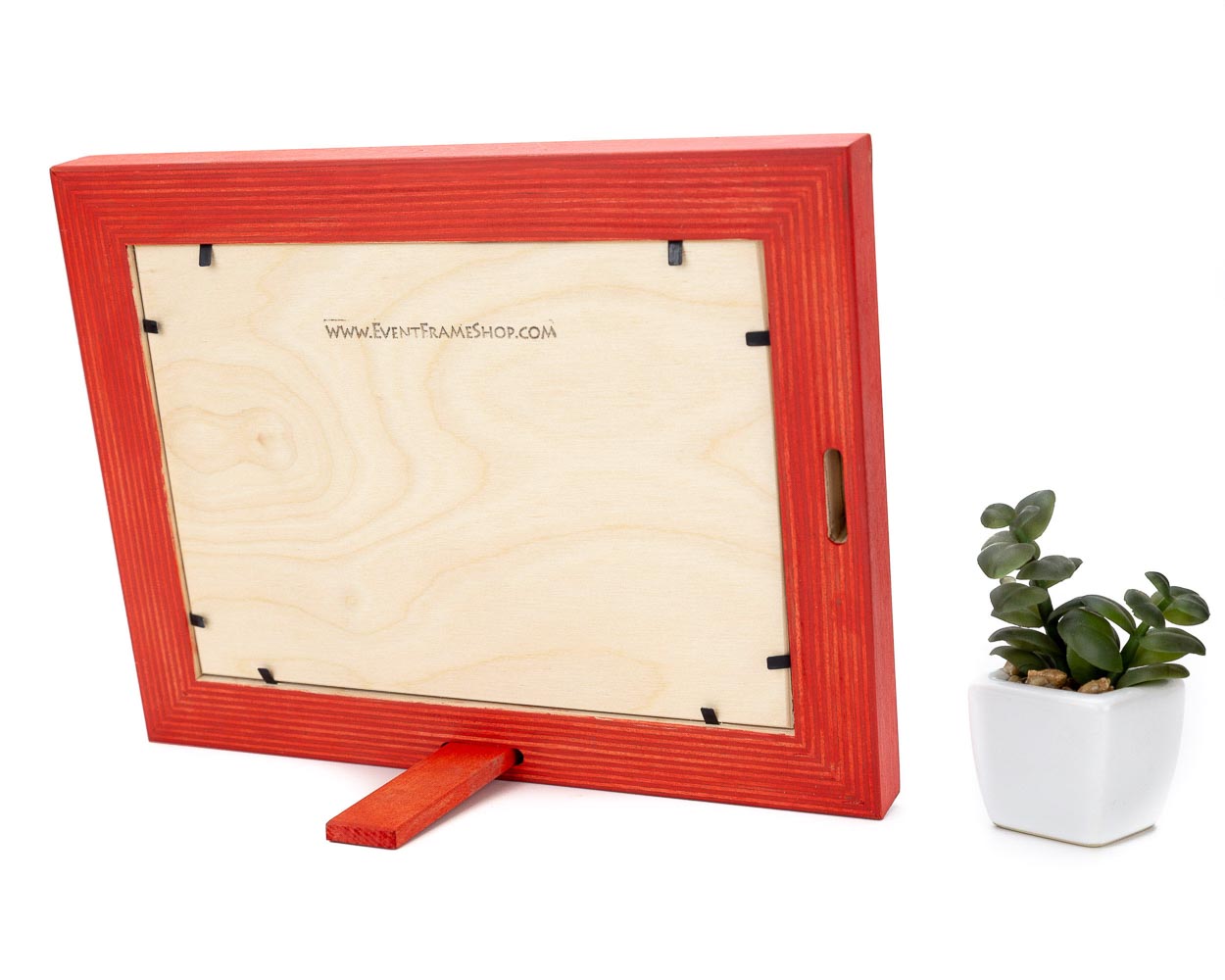 Red Wood Picture Frame, Hand Painted Artwork frames, Rustic Home Decor, Square 5x5 Photo Frame, Any Size A5 A4 4x6, 5x7, 8.5x11, 8x10, 8x12