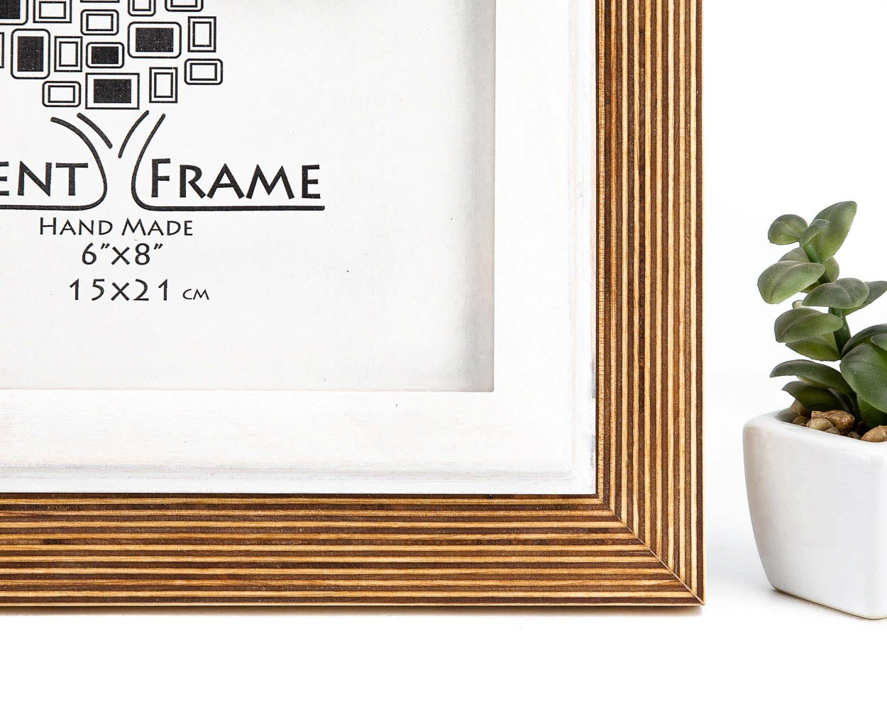 Natural + White Picture Frame, Wooden Photo Frame, Rustic Frame, CUSTOM SIZES - 4x6 5x5 5x7 5.5x8.5 6x6 6x8 8x8 8x10 10x10 8x12 8.5x11 11x14