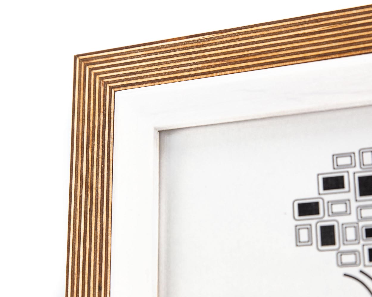 Natural + White Picture Frame, Wooden Photo Frame, Rustic Frame, CUSTOM SIZES - 4x6 5x5 5x7 5.5x8.5 6x6 6x8 8x8 8x10 10x10 8x12 8.5x11 11x14