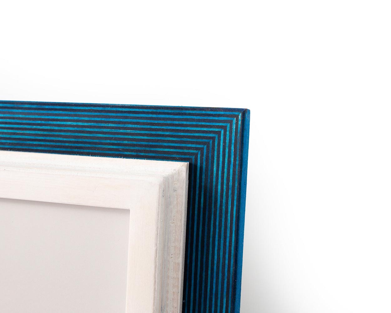 Blue and White Artistic Painting Frame, Wall art Photo Frame, ANY CUSTOM SIZES: 8x10, 8x12, 11x14, 9x11, 9x12, 10x10, 10x13, 12x14, 14x18