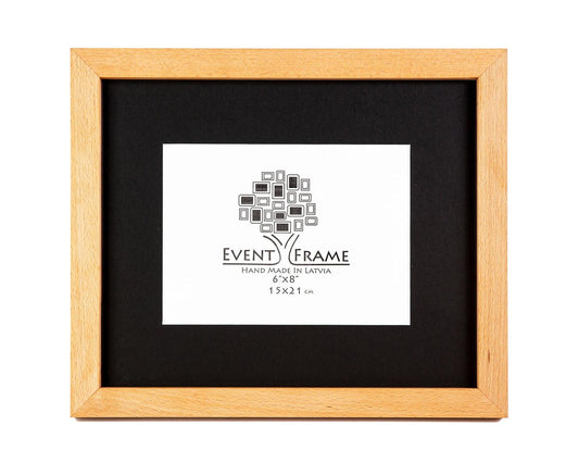 Bilderrahmen im modernen Design, massives europäisches Strand-Hartholz, 25 mm