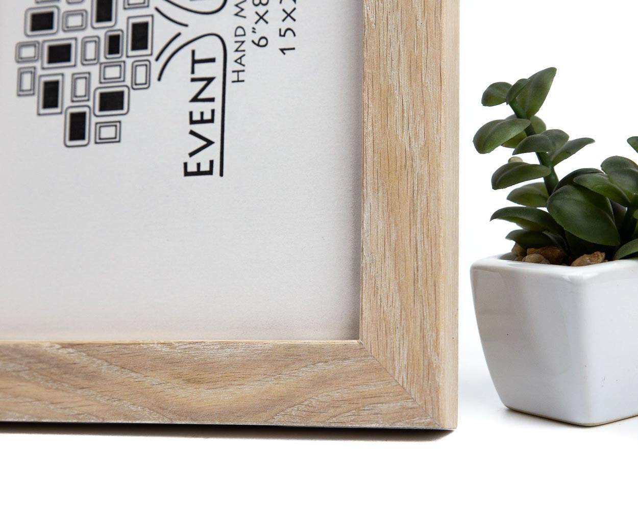 Bleached Oak Wooden Photo Frame, White Farmhouse Picture Frame, Photo Frame for Wall Art 5x7, A1, 8x10, 11x14, 12x16, 12x18, 16x20, 18x24