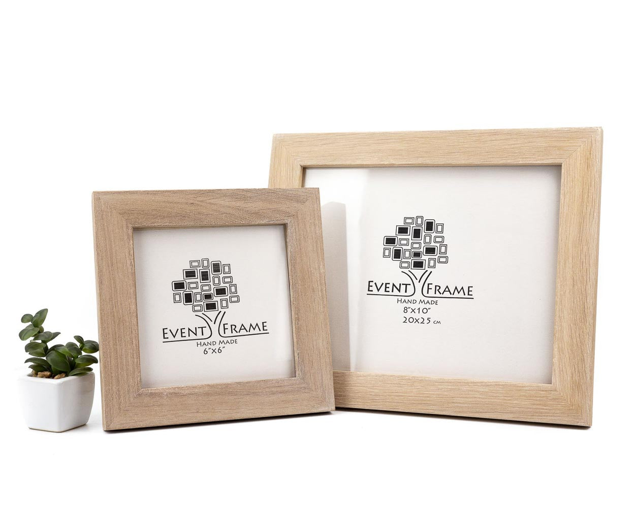 Bleached Oak Wood Picture Frame, Shabby Chic Photo Frame, White Wooden Gallery Wall Frame A4, A3, A2, 5x7, 8x10, 11x14, 12x18, 16x20, 18x24