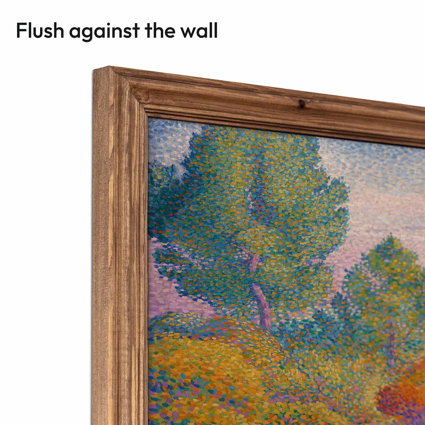 Colorful PINE Molding TV Frame