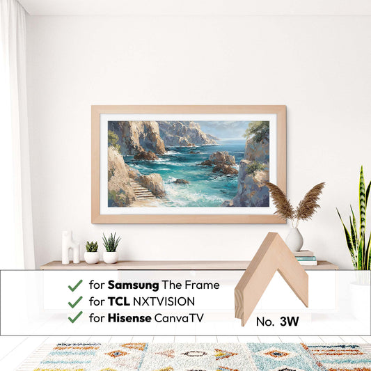 Natural BEECH TV Frame