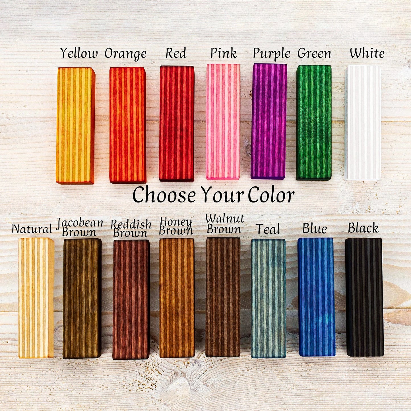 Thin Edge Picture Frame, Solid Color of Your Choice in Minimalistic Stripy Style, Handmade Custom Photo Frame