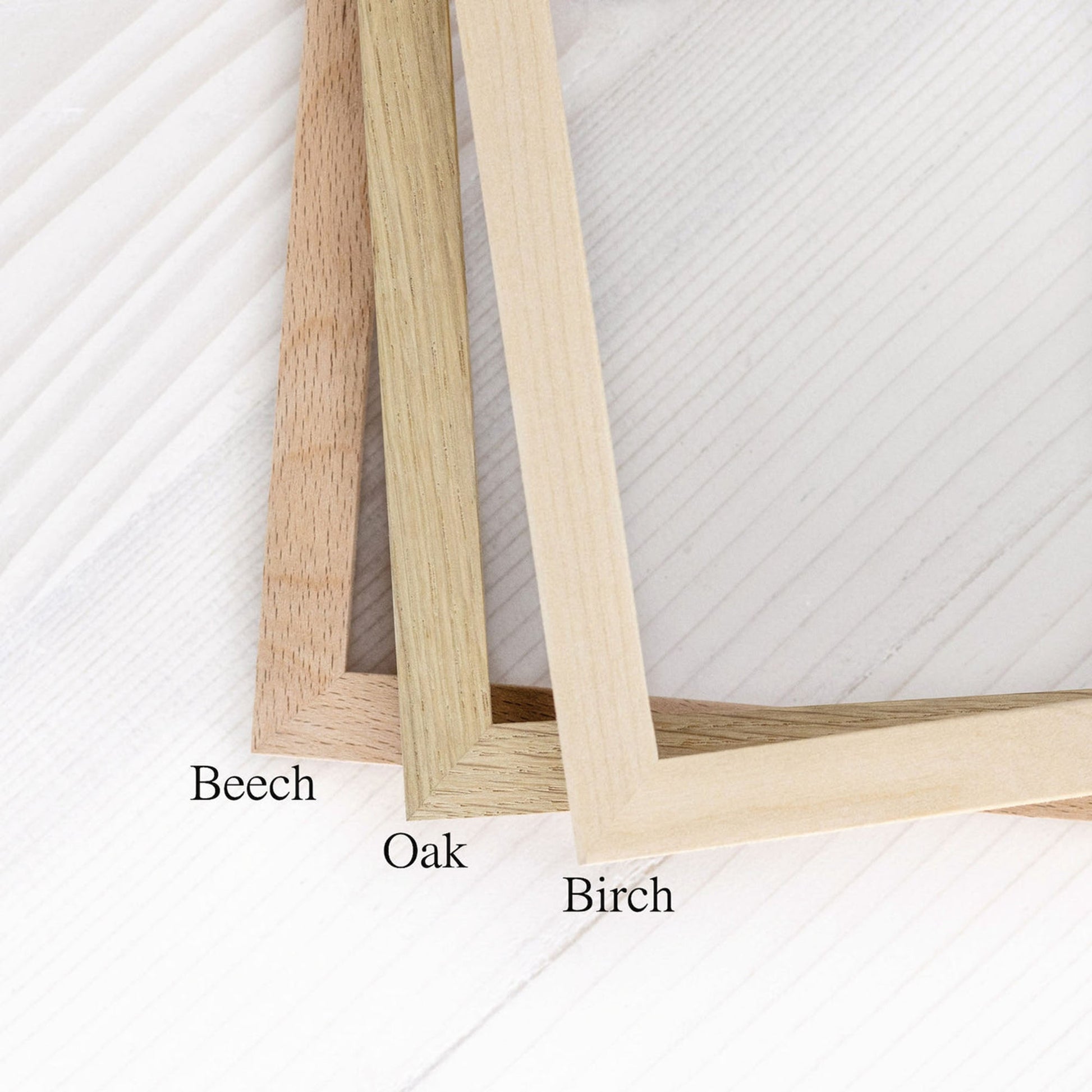 Natural Hardwood corner examples to review color
