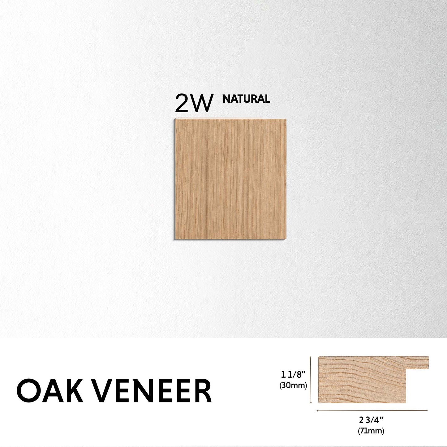 Colorful OAK TV Frame