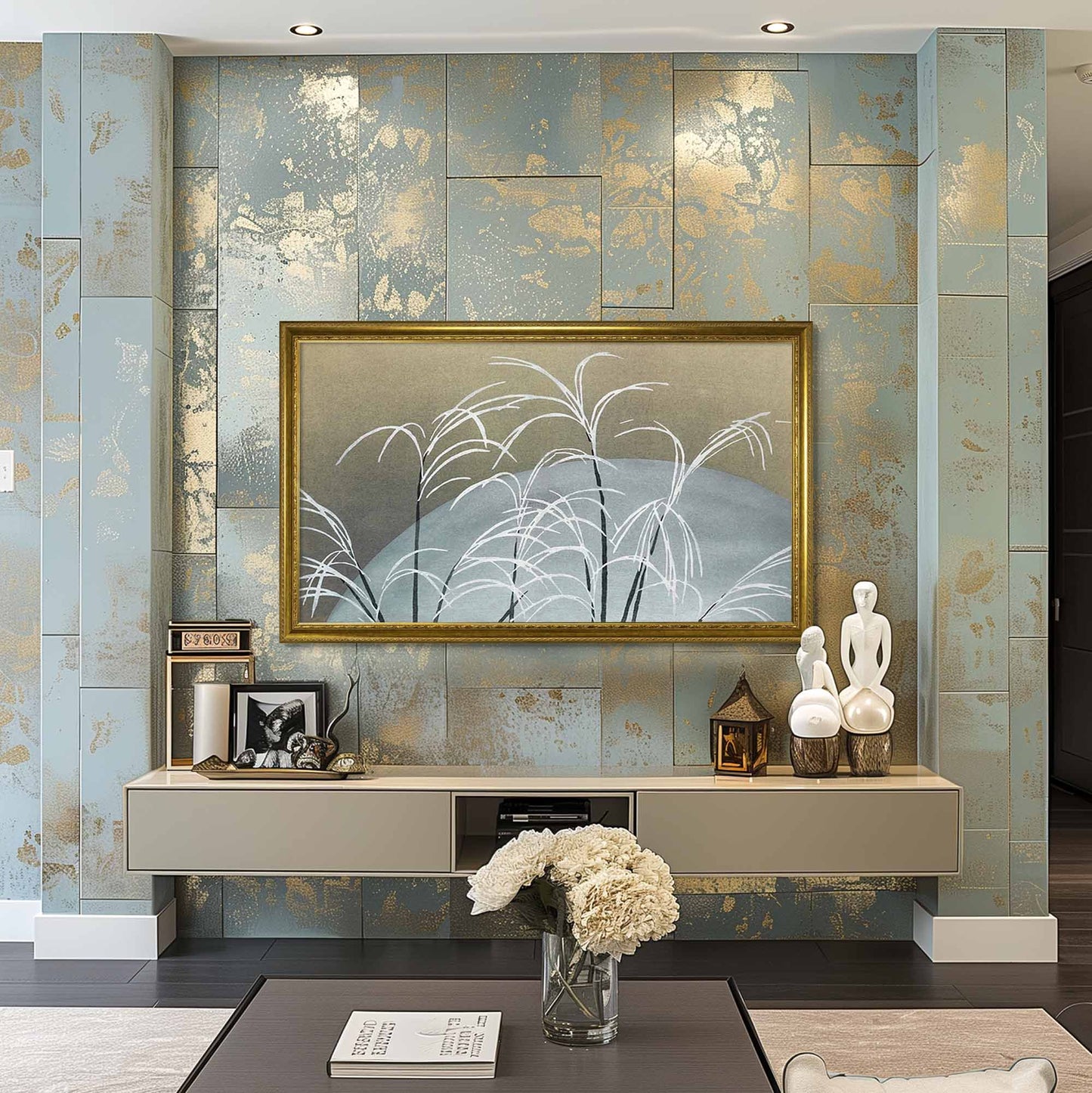Classic Ornate Gold TV Frame