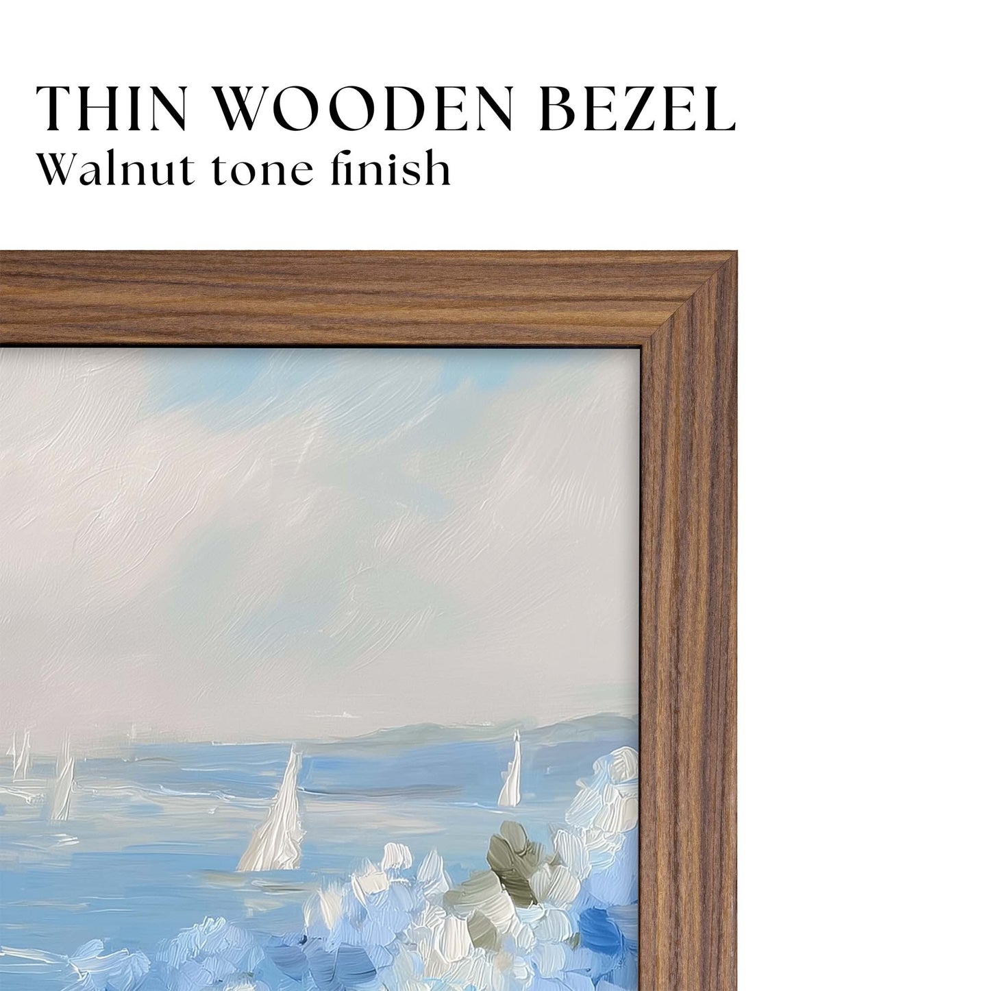 Thin Walnut TV frame