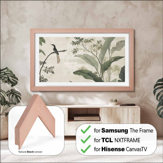 Natural BEECH TV Frame