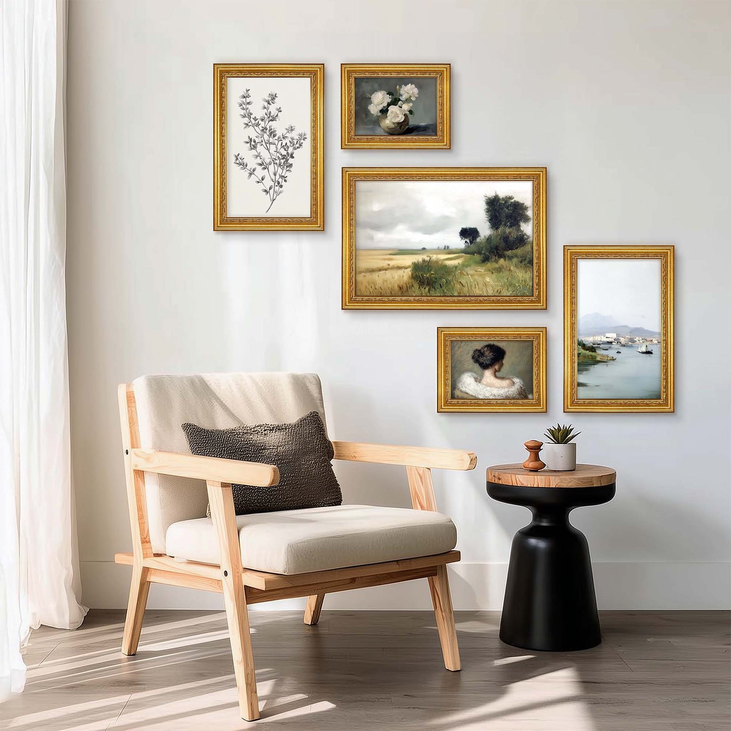 Ornate Gold Contemporary Classic Picture Frame