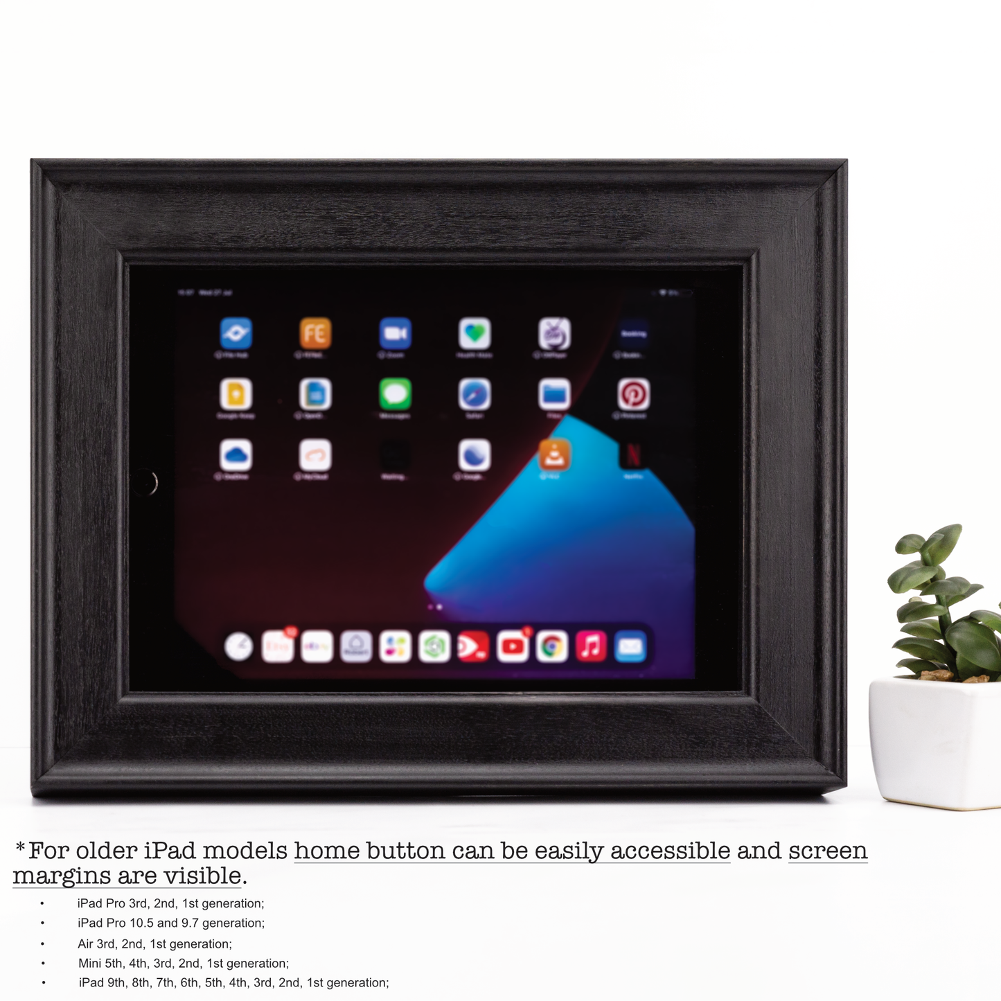 Birch Wood Frame for iPad