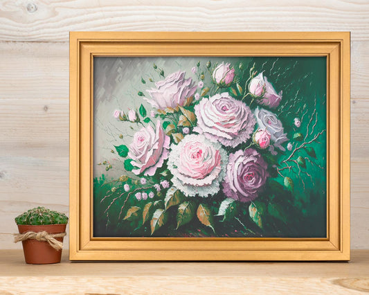 Cadre photo doré de style vintage en bois dur de bouleau massif