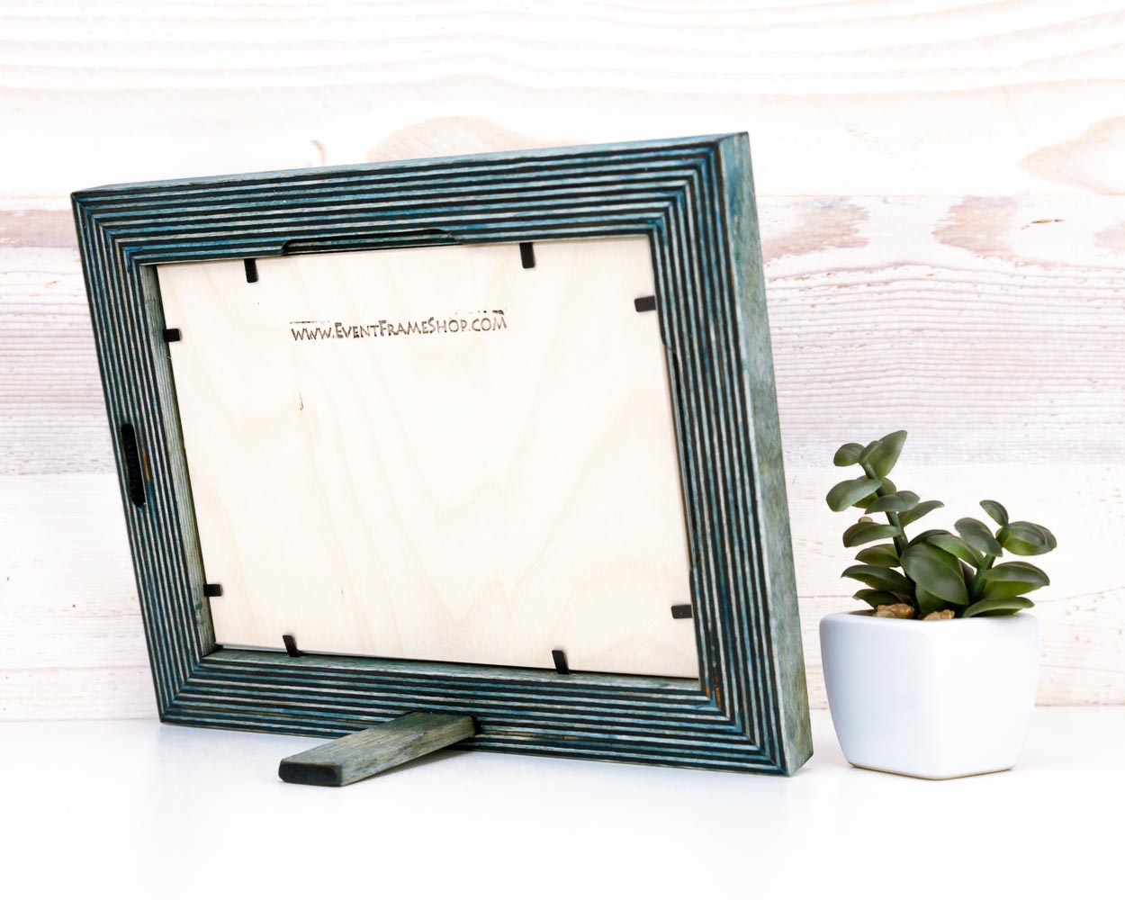 Cadre photo standard bleu sarcelle