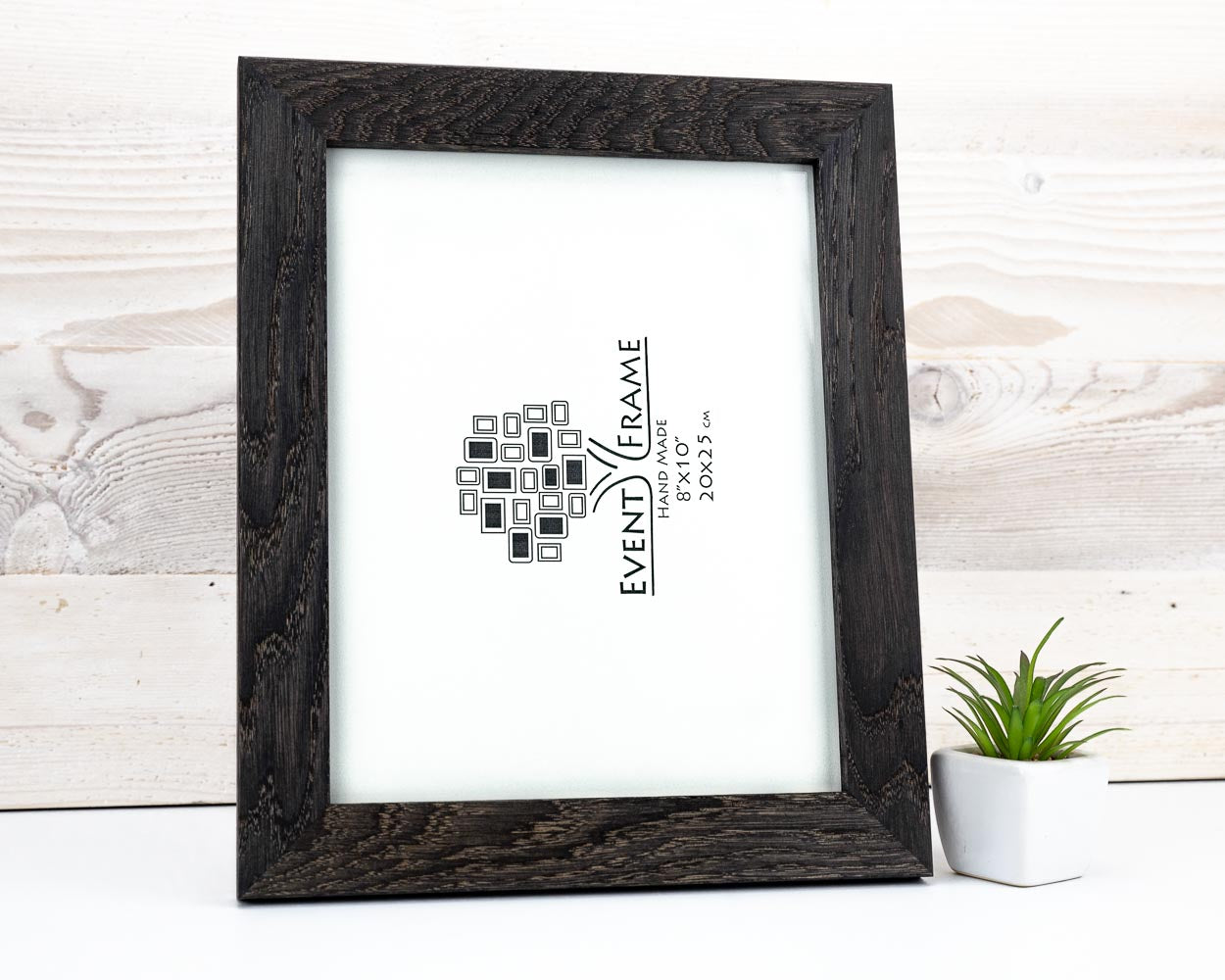 Black Modern Design Solid Oak Hardwood Photo Frame 32 mm