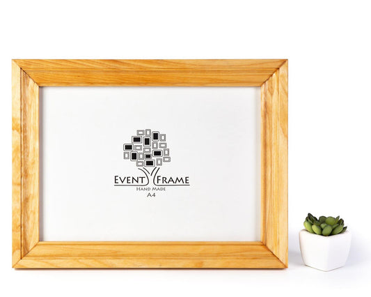 Natural Vintage Design Photo Frame from Solid Birch Hardwood